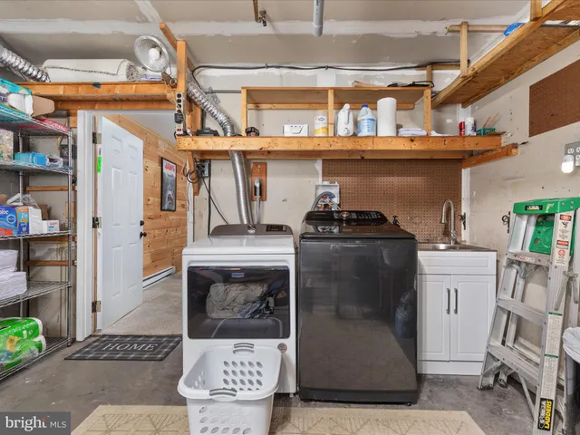 a view of balcony with wooden floor
