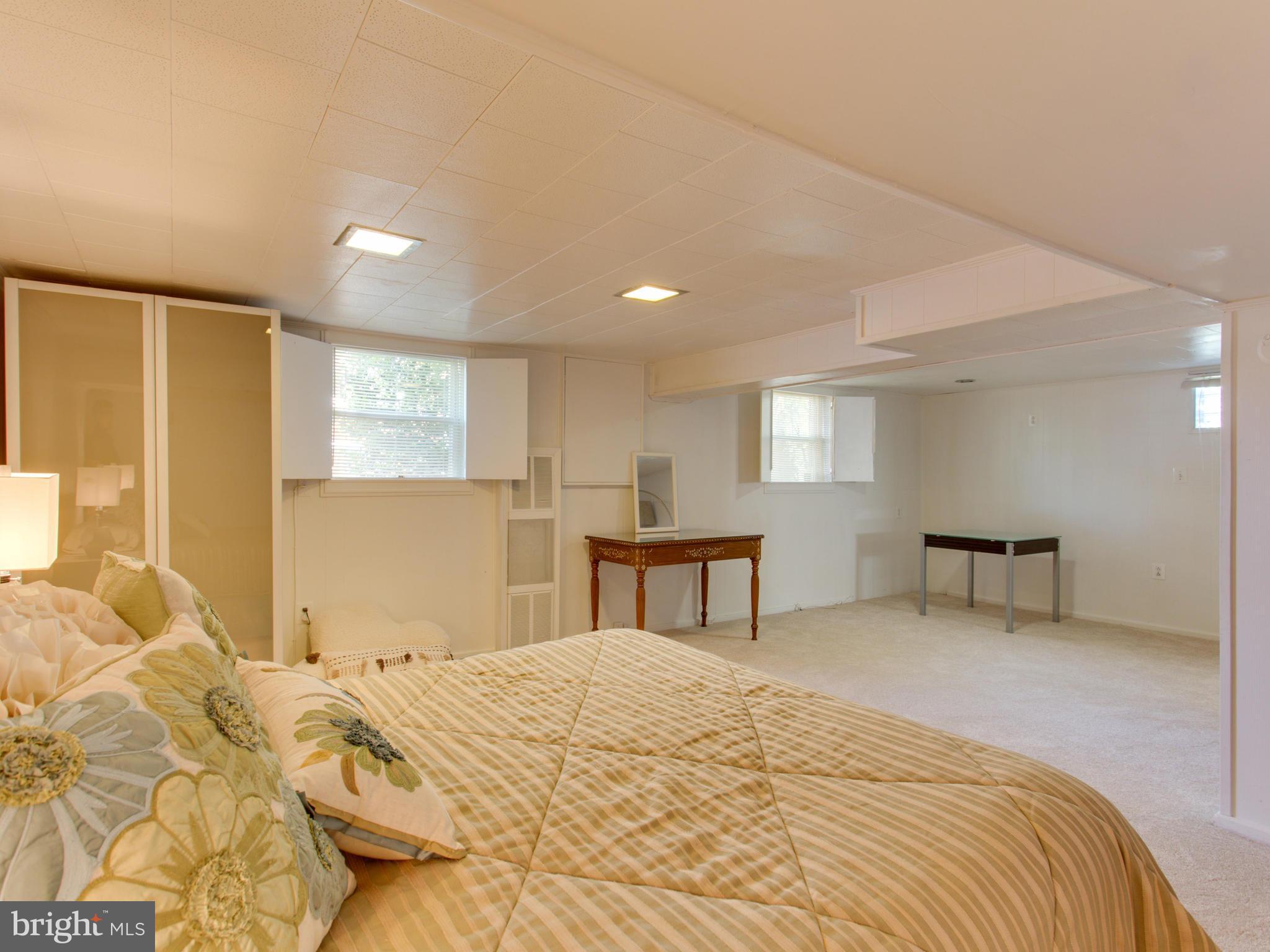 1616 Parham Road Silver Spring, MD 20903 - Photo 17 of 22 Lower Level Bedroom with work area