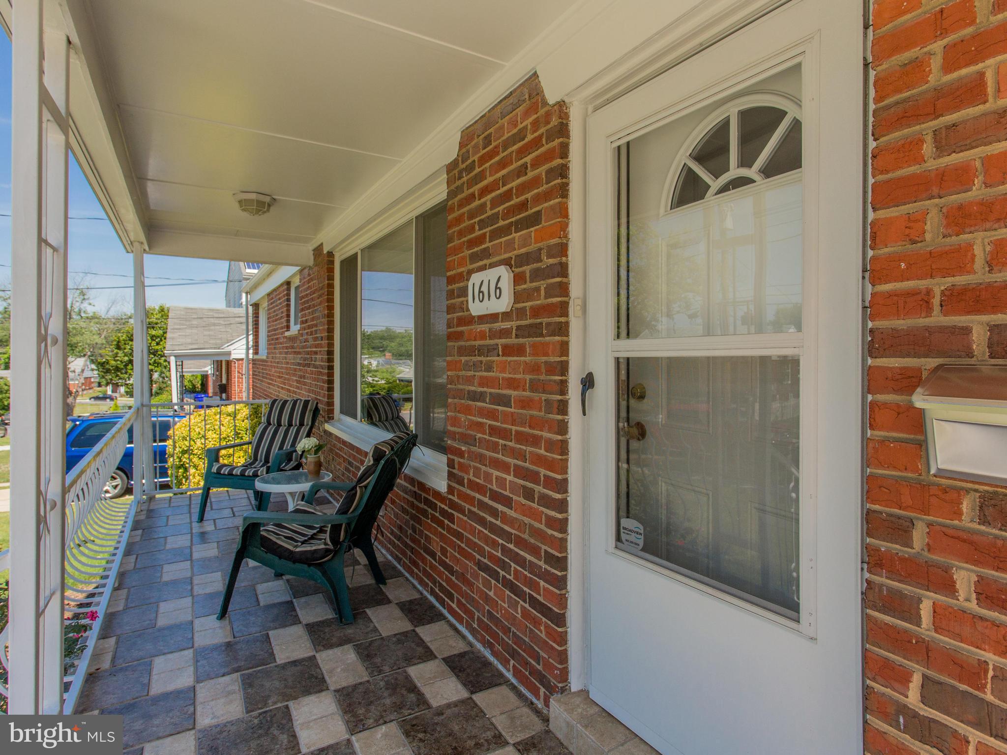 1616 Parham Road Silver Spring, MD 20903 - Photo 22 of 22 Covered Front Porch
