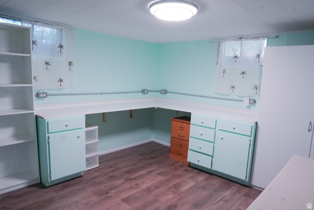 324 Stringtown Road Georgetown, ID 83239 - Photo 46 of 49 Unfurnished office with dark wood-style floors