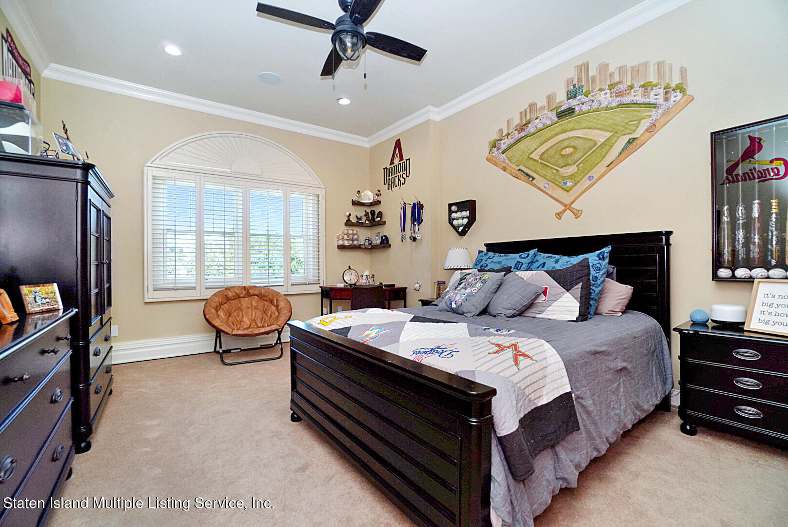 312 Shore Road Staten Island, NY 10307 - Photo 52 of 73 a bedroom with a bed and a window