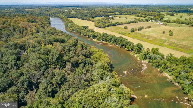 a view of a lake with a mountain view
