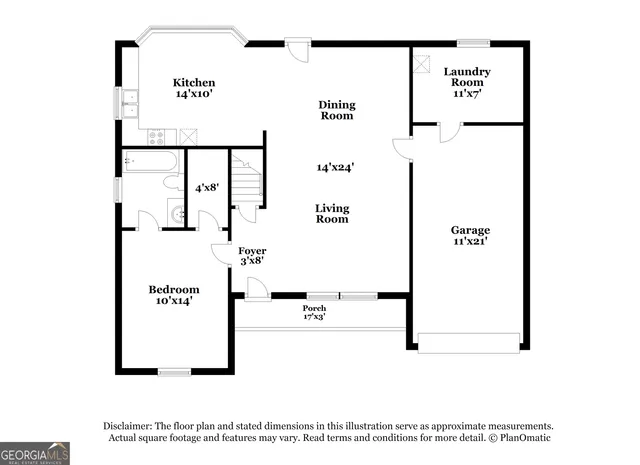 $1,845 | 211 Clydesdale Lane Southeast, Mableton, GA 30126