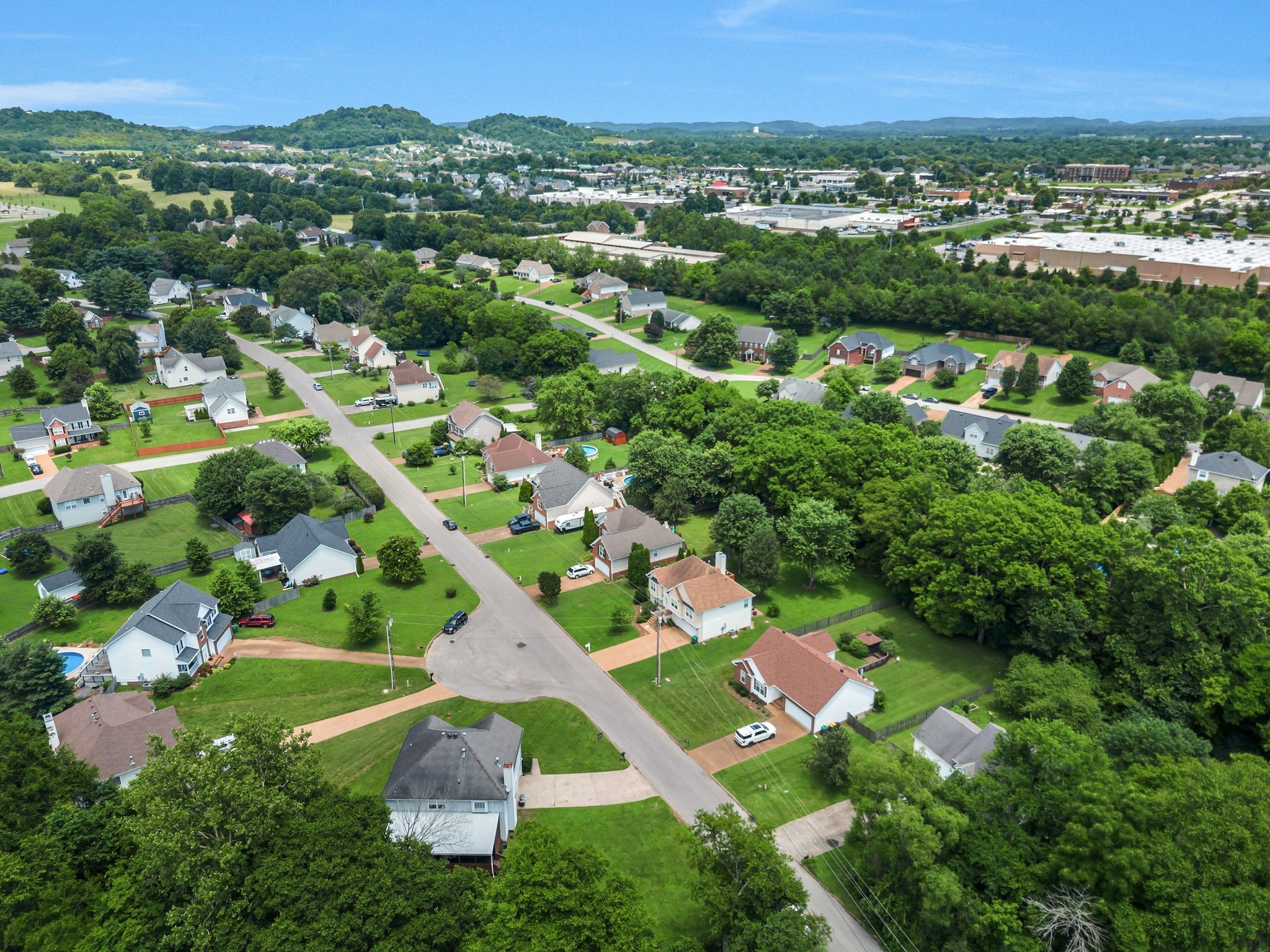 1757 Shane Drive Spring Hill, TN 37174 - Photo 7 of 30 an aerial view of multiple house