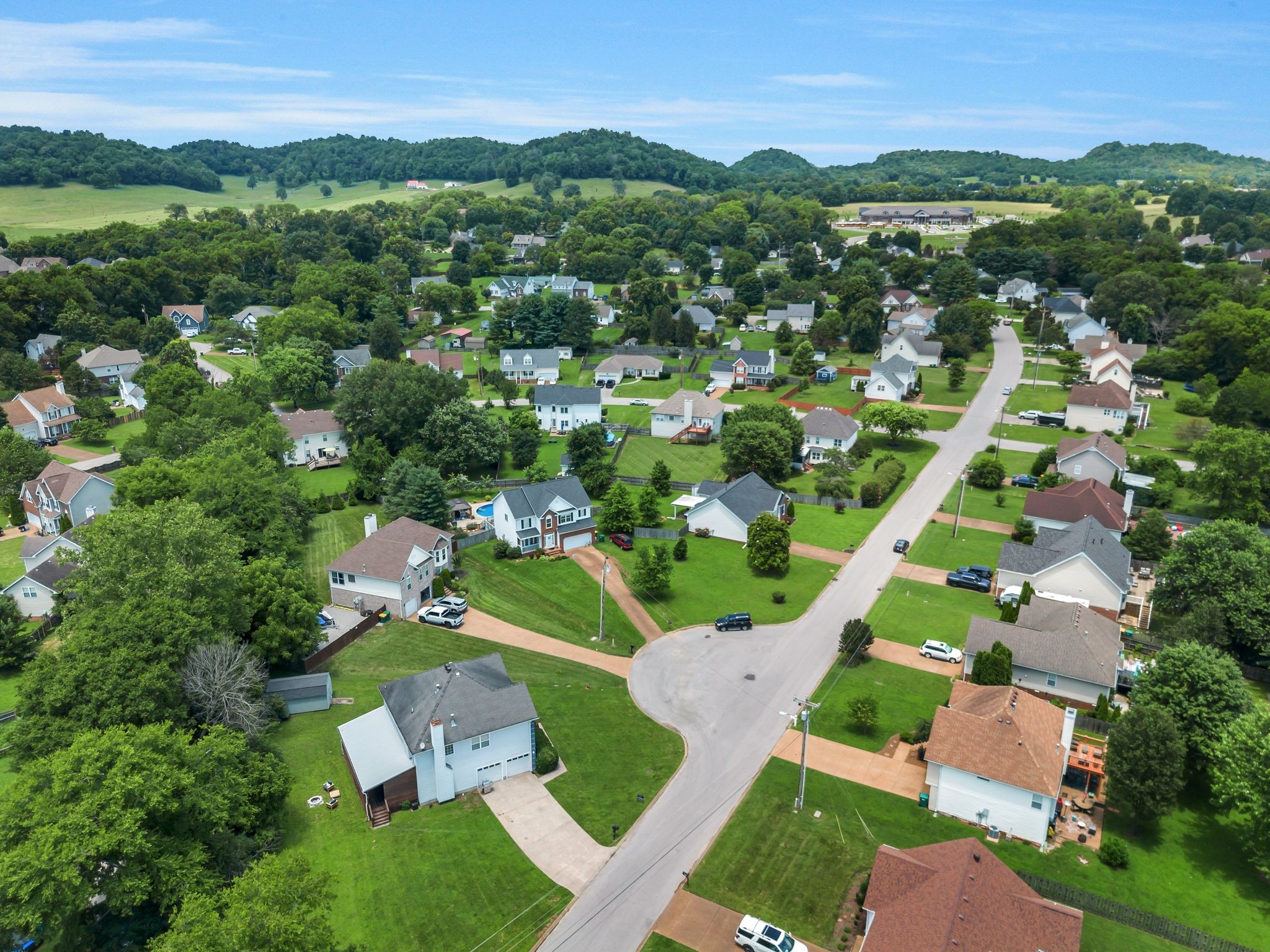 1757 Shane Drive Spring Hill, TN 37174 - Photo 8 of 30 an aerial view of multiple house