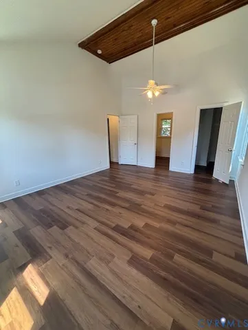 a view of a livingroom with a window