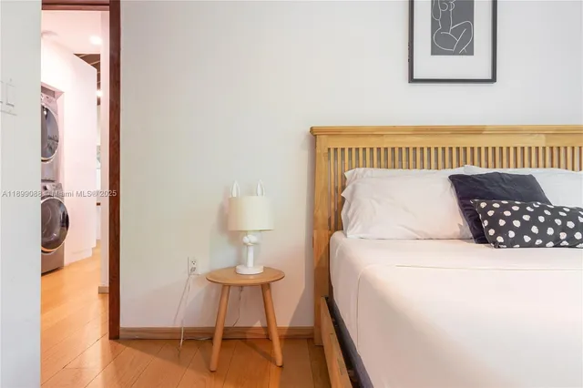 a view of balcony with furniture