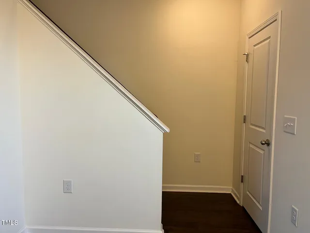 a view of a small space