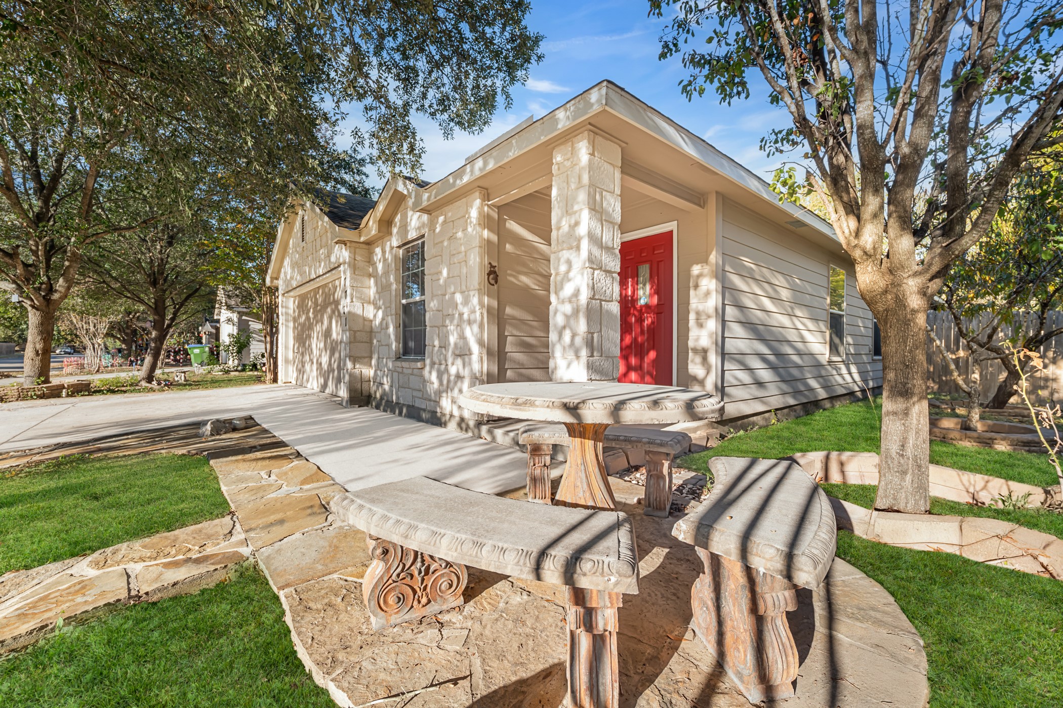 a view of outdoor space yard and patio
