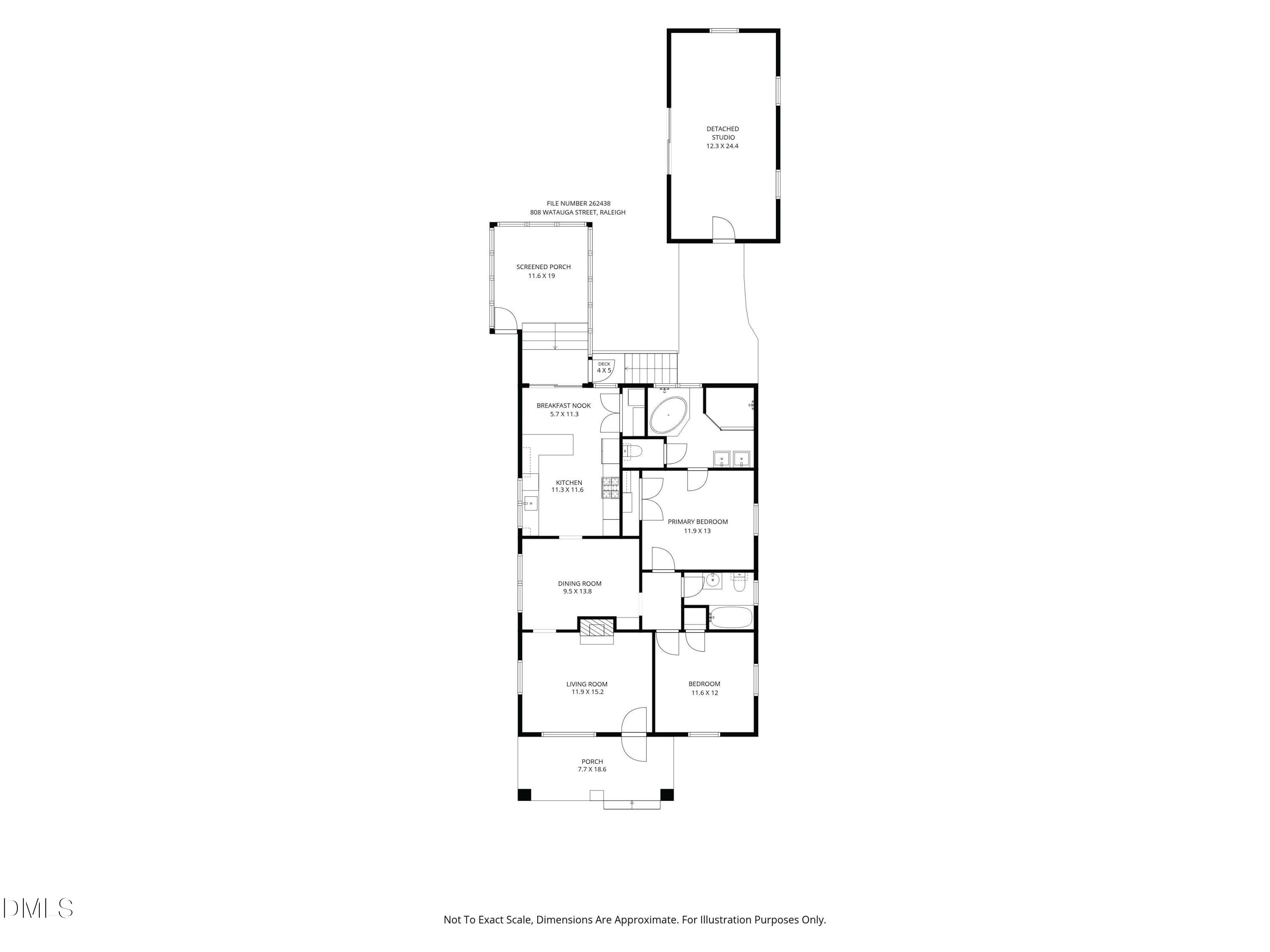 808 Watauga Street Raleigh, NC 27604 - Photo 11 of 63 808 Watauga sketch_Page_1