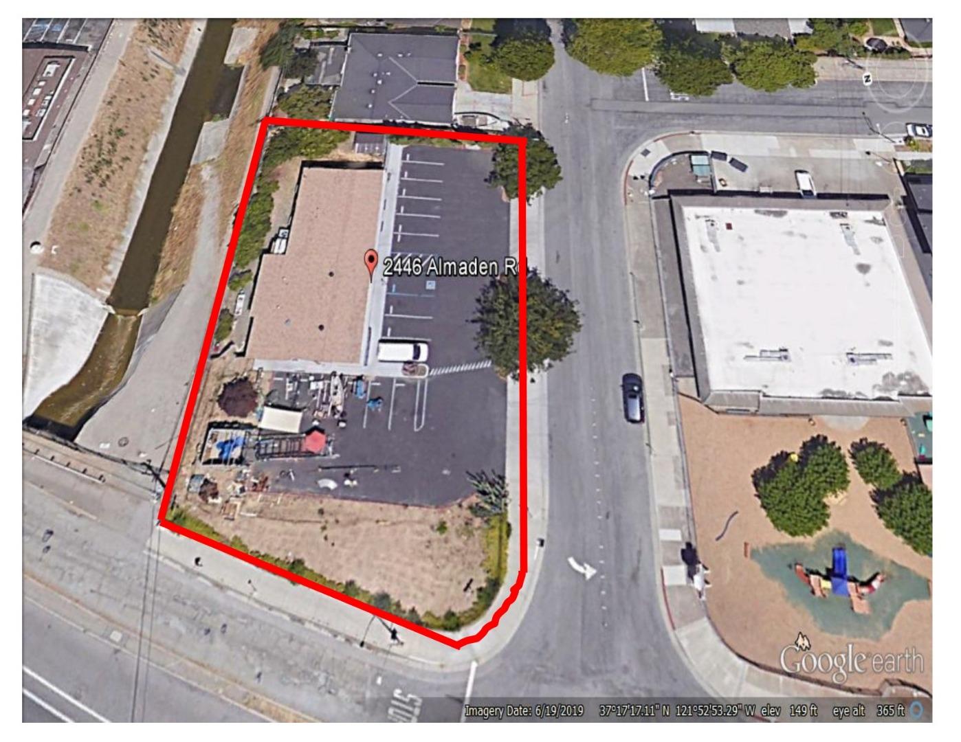2446 Almaden Road San Jose, CA 95125 - Photo 2 of 17 an aerial view of a house