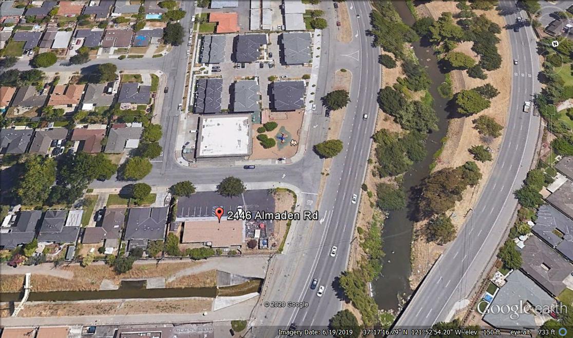 2446 Almaden Road San Jose, CA 95125 - Photo 5 of 17 an aerial view of residential houses with outdoor space