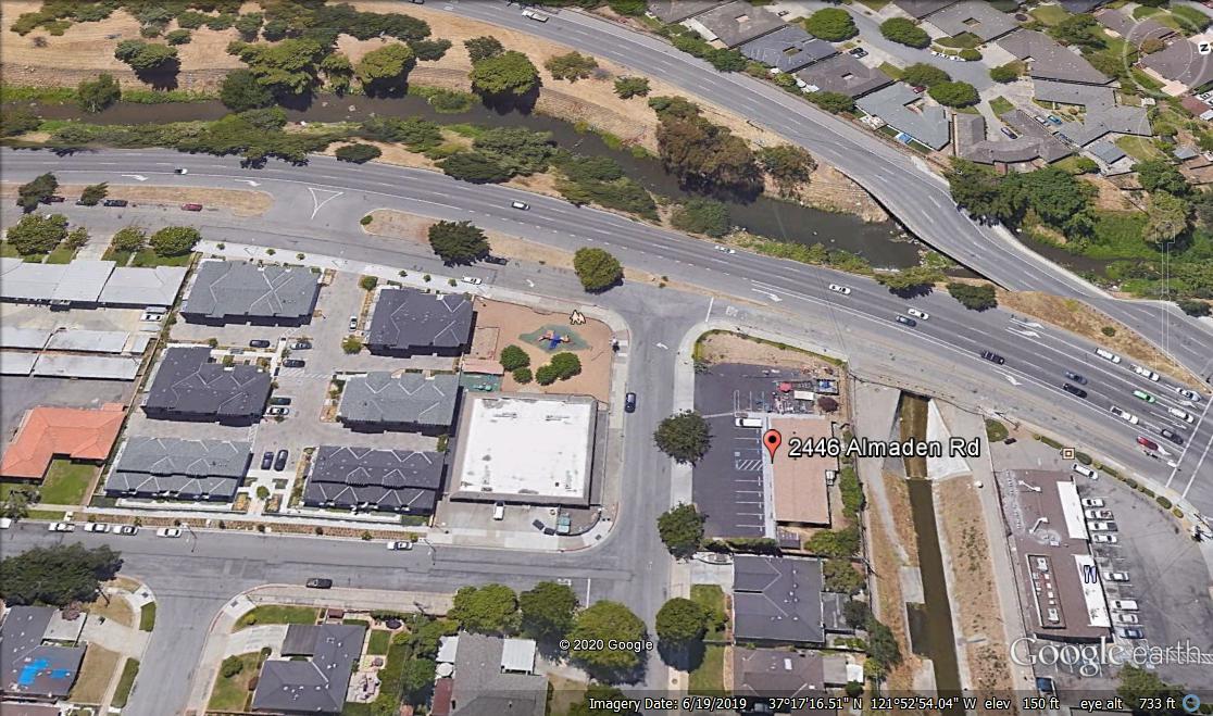 2446 Almaden Road San Jose, CA 95125 - Photo 6 of 17 an aerial view of residential houses with outdoor space