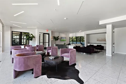 a view of a work space with furniture