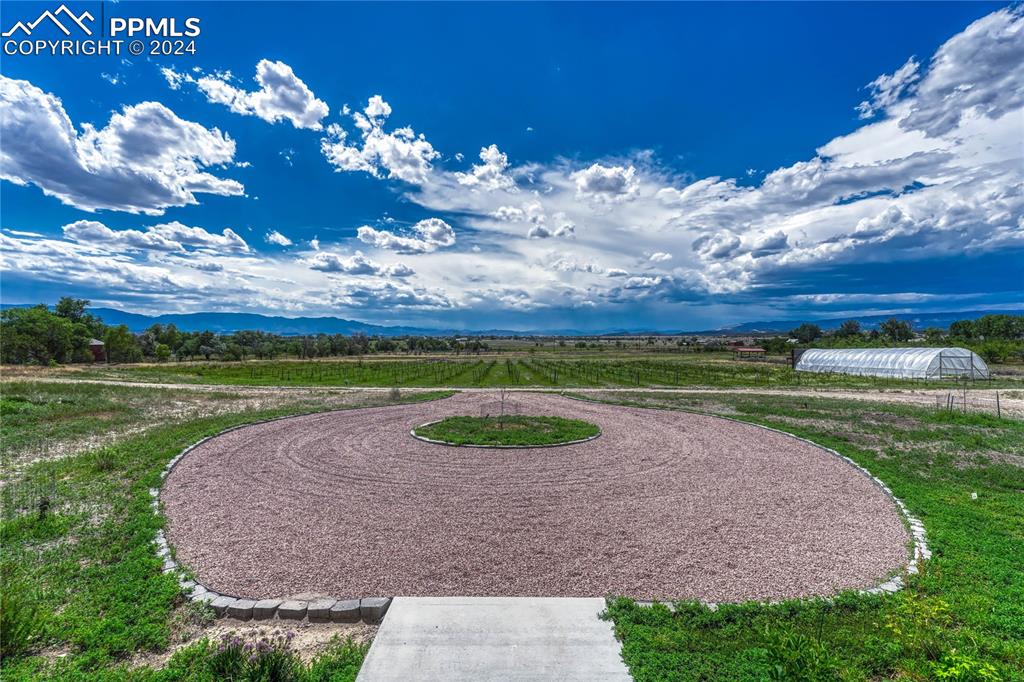 1183 2nd Street Penrose, CO 81240 - Photo 21 of 50 a view of a garden with an ocean