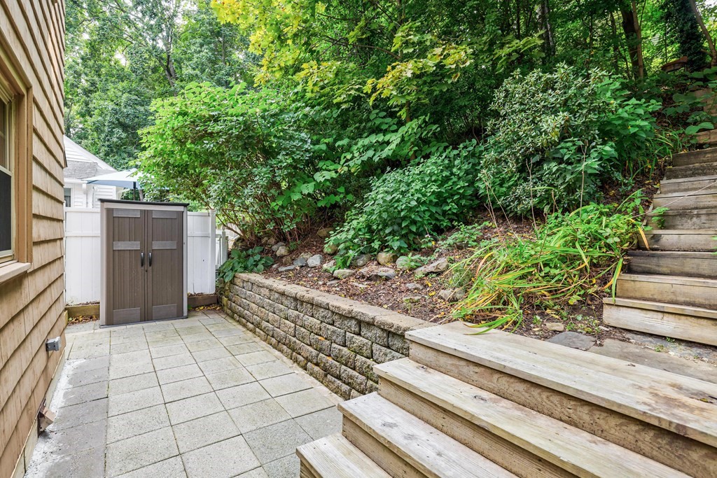 30 St Elmo Road Worcester, MA 01602 - Photo 6 of 42 a view of a pathway with a yard