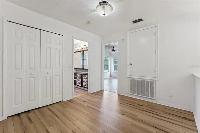 wooden floor in an empty room