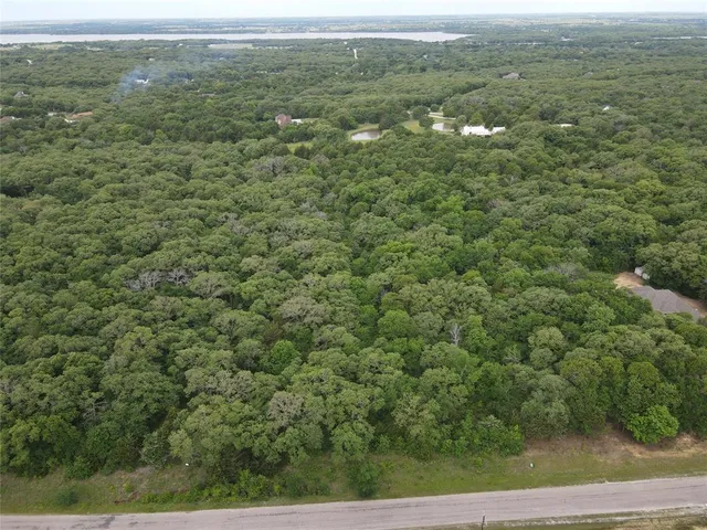 an aerial view of forest