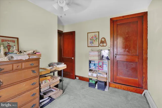 a room with storage and utility