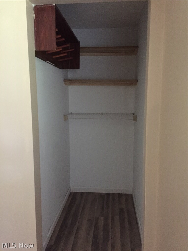 14655 Shondel Road Rittman, OH 44270 - Photo 12 of 29 Bedroom 2 has a walk in closet offering plenty of space complete with shelving.