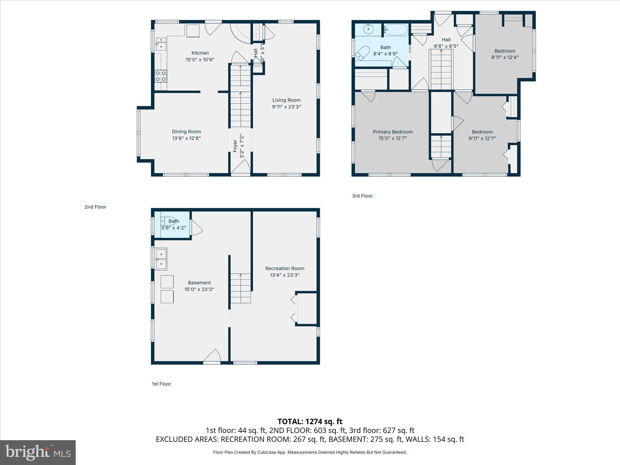 1522 Delaware Avenue Reading, PA 19610 - Photo 39 of 39 a picture of a bathroom with mirror