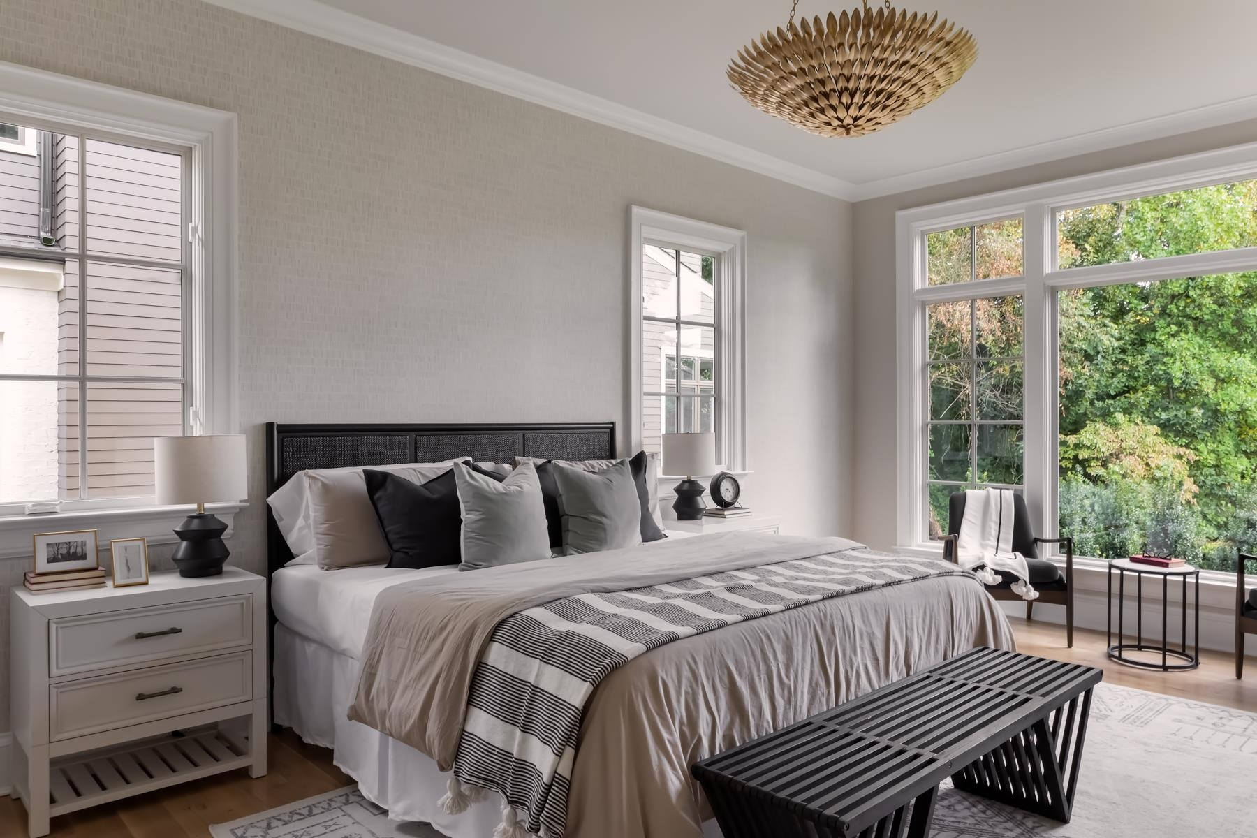 727 Lake Boone Trail Raleigh, NC 27607 - Photo 37 of 100 a bedroom with bed and window