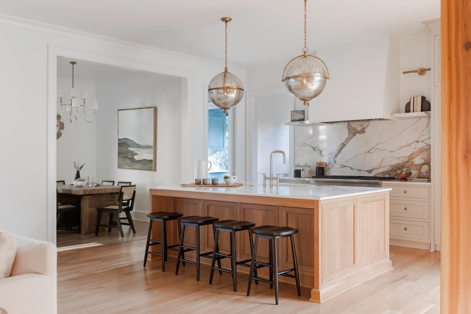 727 Lake Boone Trail Raleigh, NC 27607 - Photo 5 of 100 a view of a dining room with furniture window and wooden floor