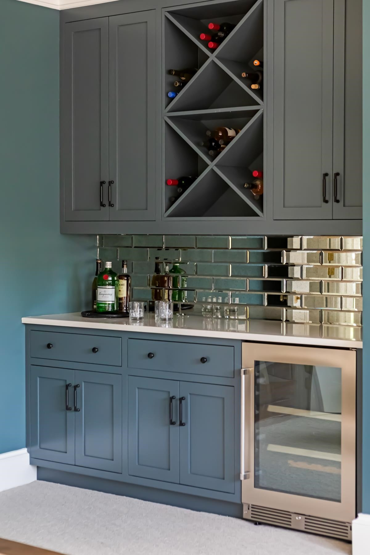 727 Lake Boone Trail Raleigh, NC 27607 - Photo 87 of 100 a kitchen with granite countertop a stove and cabinets