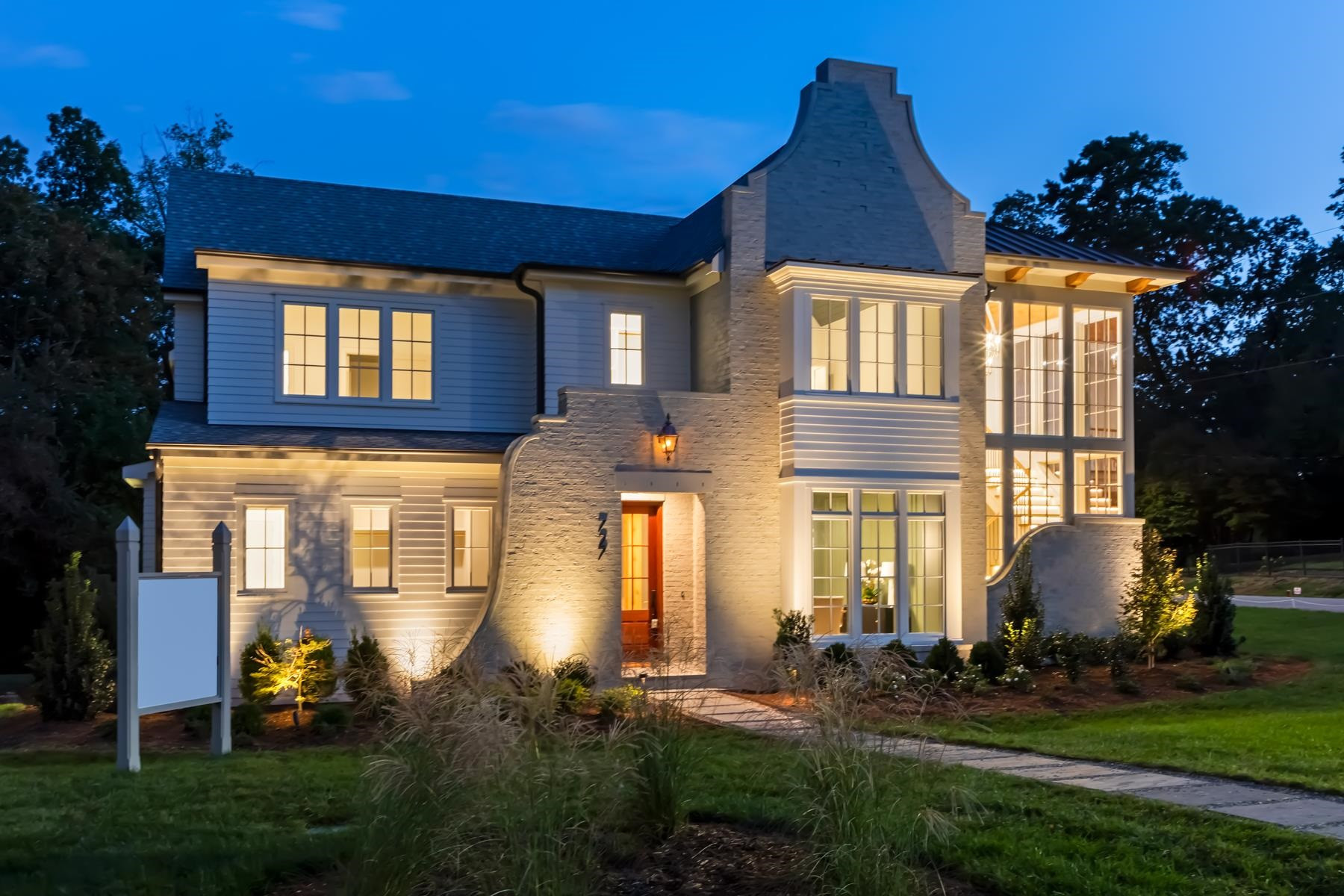 727 Lake Boone Trail Raleigh, NC 27607 - Photo 97 of 100 a front view of a house with a yard