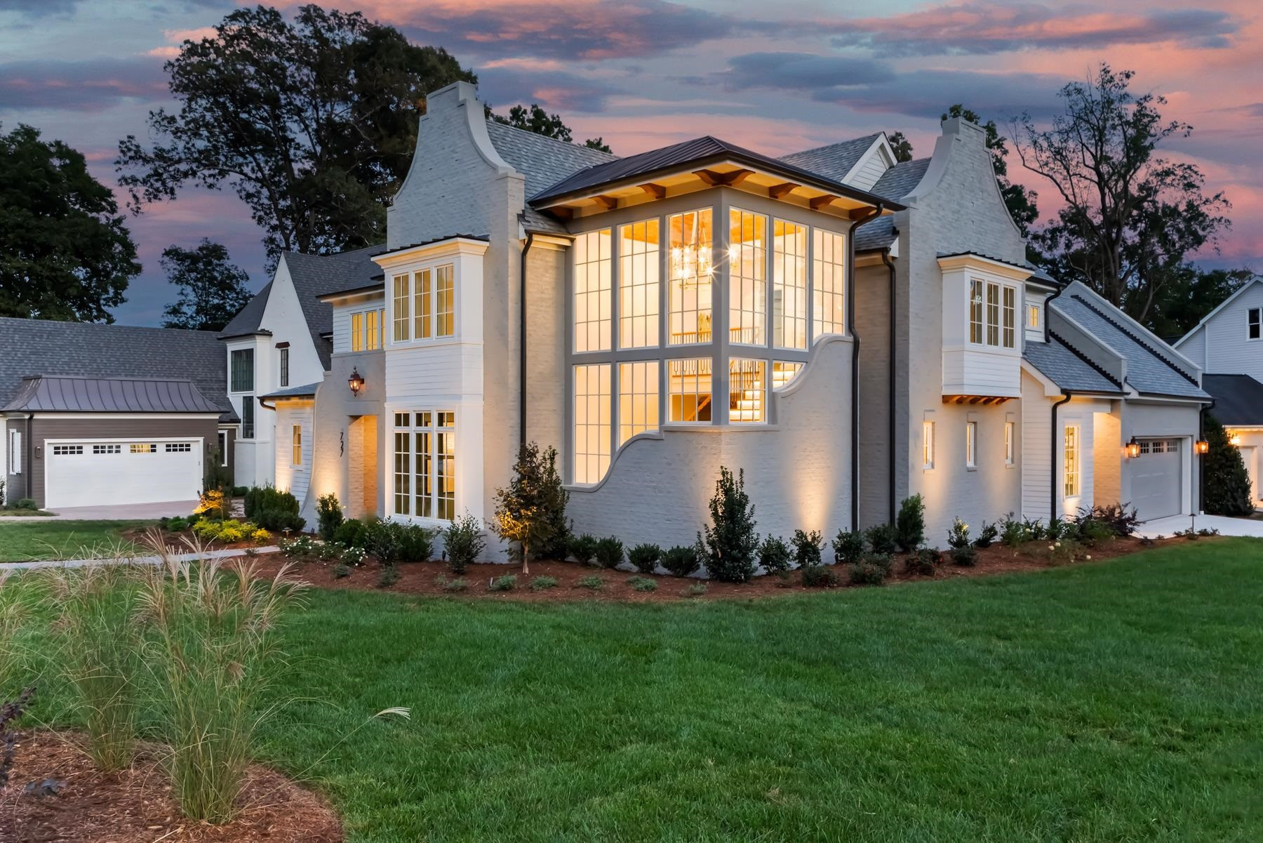 727 Lake Boone Trail Raleigh, NC 27607 - Photo 98 of 100 a front view of a house with a yard