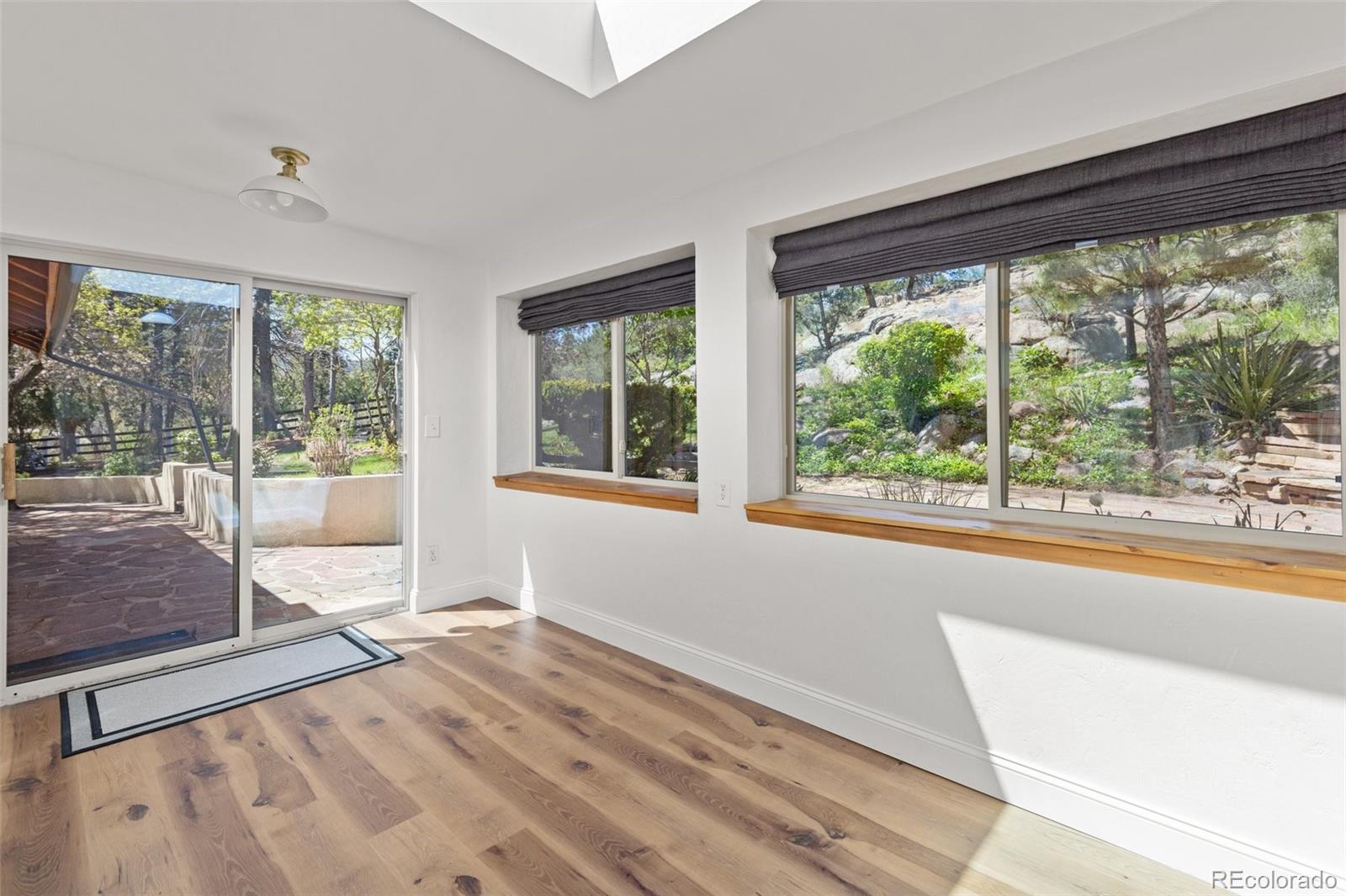 1669 Apple Valley Road Lyons, CO 80540 - Photo 30 of 48 a view of a room with a large window