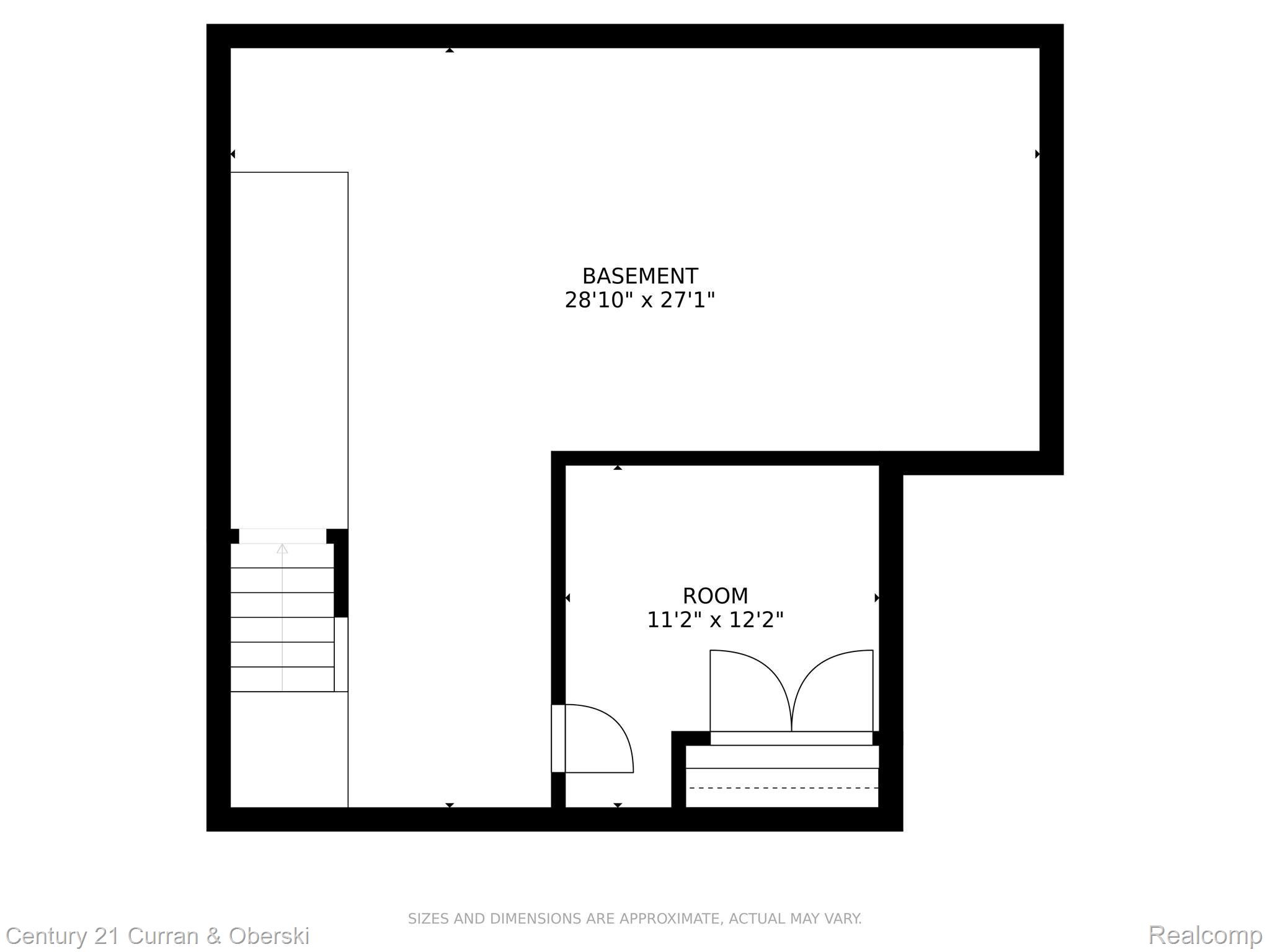 234 Frick Road Leonard, MI 48367 - Photo 38 of 38 Basement Floor Plan.jpg