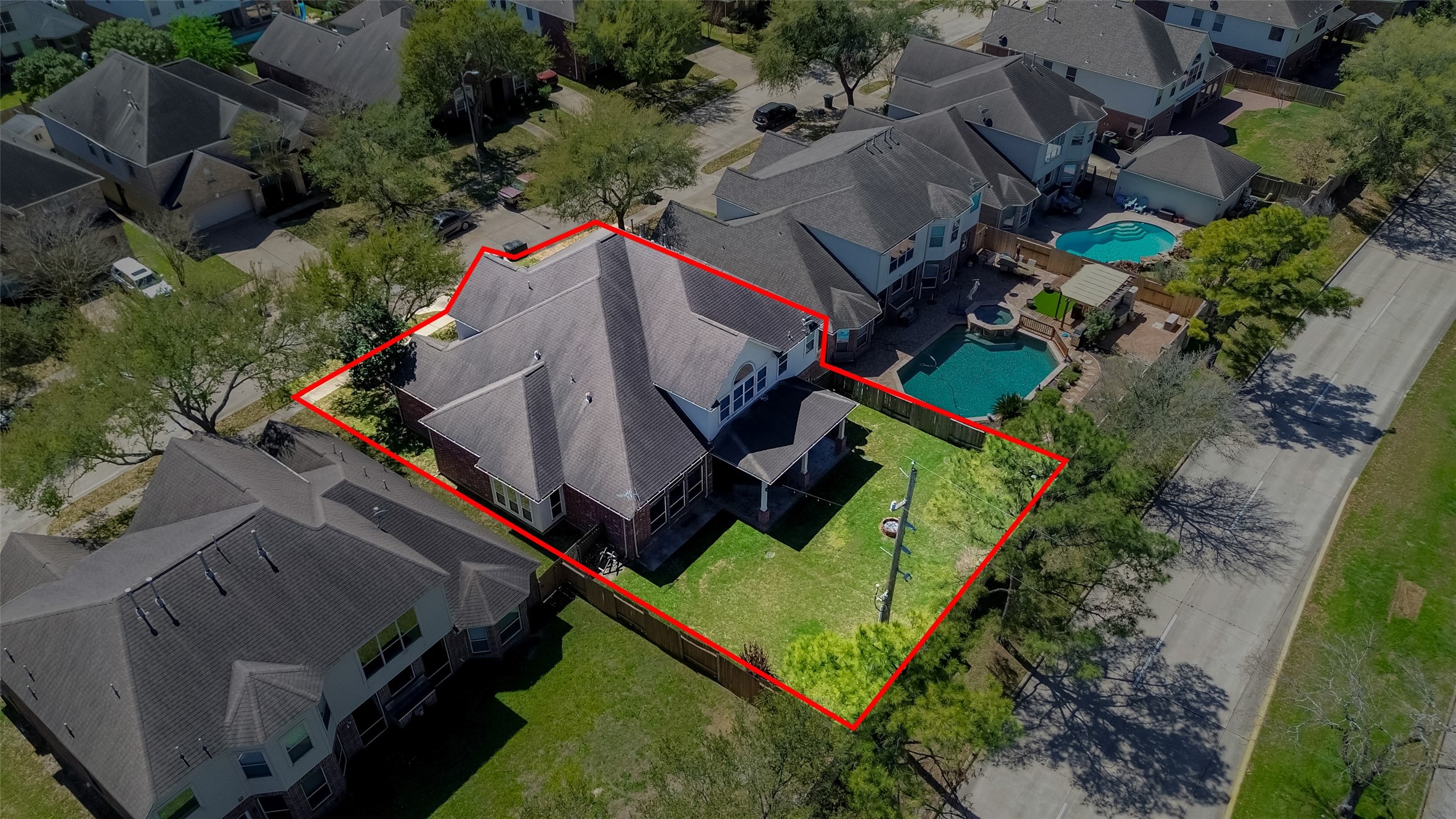 19010 Grove Valley Trail Houston, TX 77084 - Photo 1 of 50 an aerial view of a house