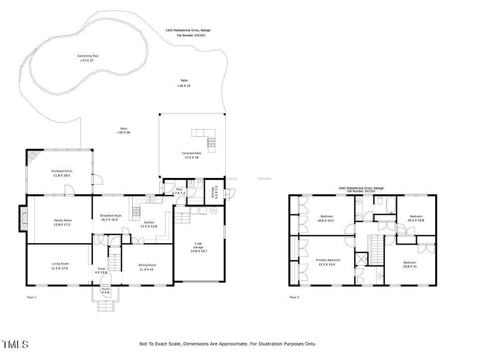 1005 Pebblebrook Drive Raleigh, NC 27609 - Photo 37 of 37 a picture of a room