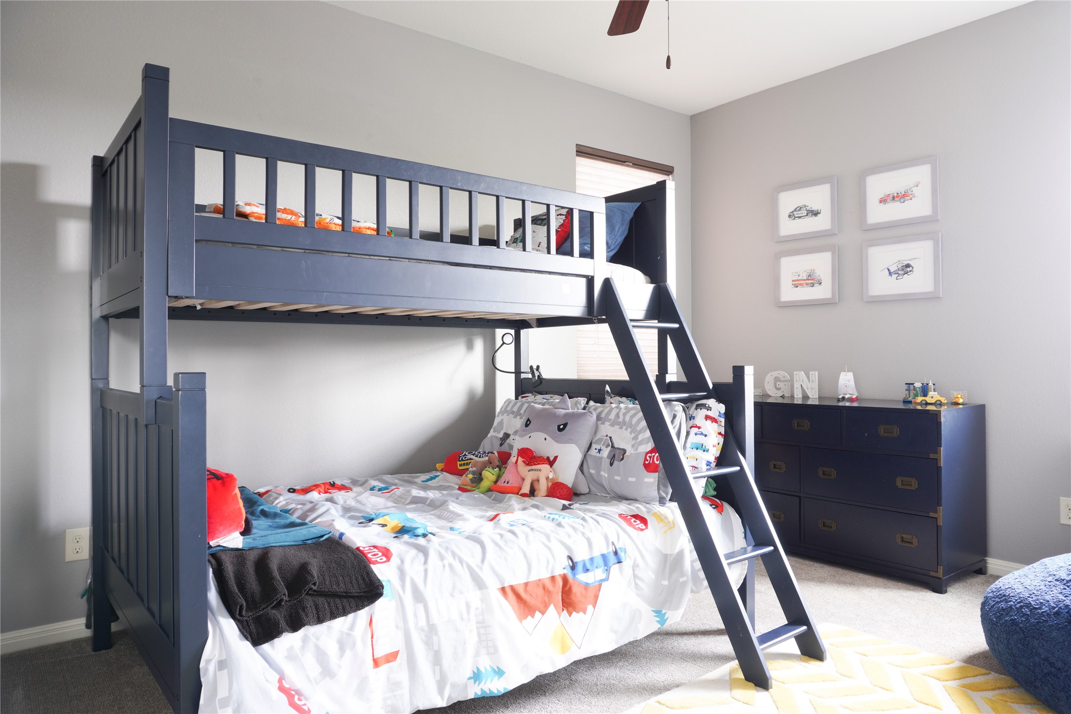 102 Indigo Run Cove Austin, TX 78738 - Photo 19 of 24 Bedroom with carpet floors and a ceiling fan