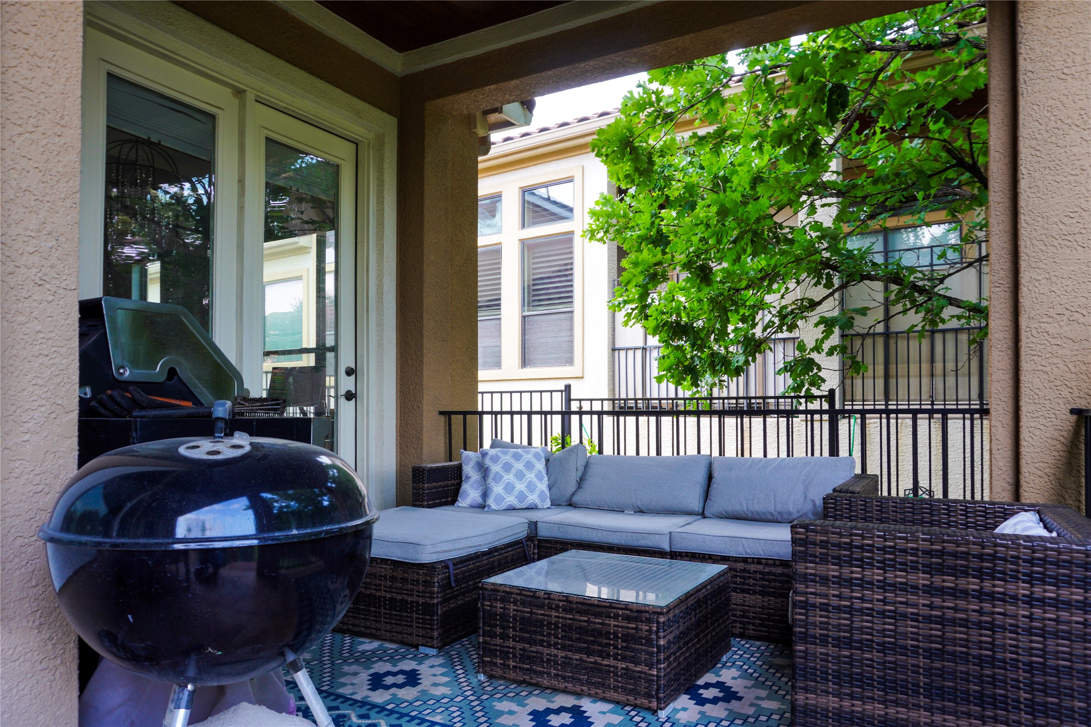 102 Indigo Run Cove Austin, TX 78738 - Photo 24 of 24 View of patio with grilling area and an outdoor living space
