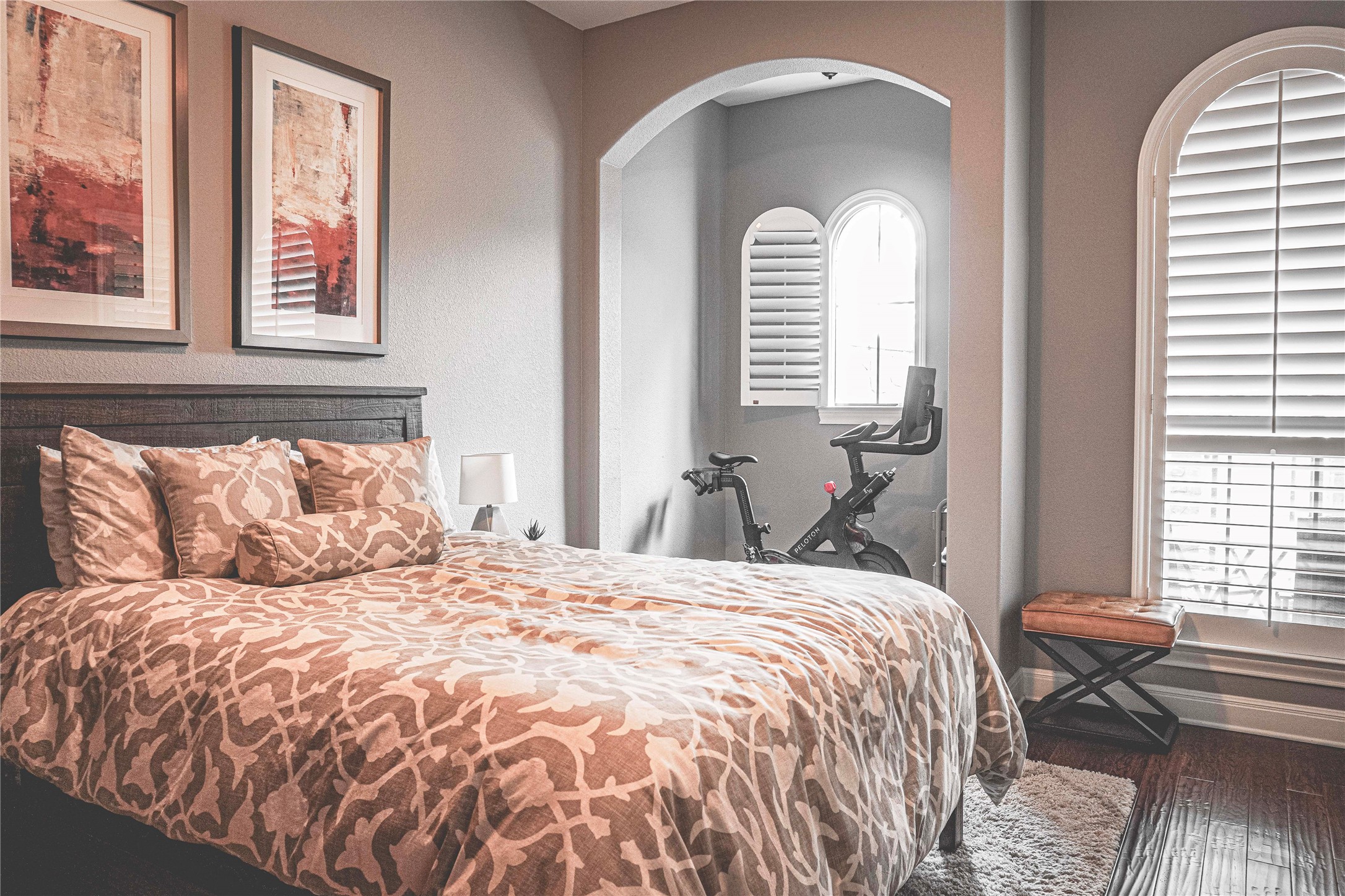 102 Indigo Run Cove Austin, TX 78738 - Photo 7 of 24 Bedroom featuring dark wood-type flooring
