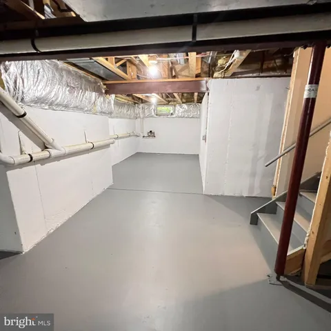 a view of a storage & utility room