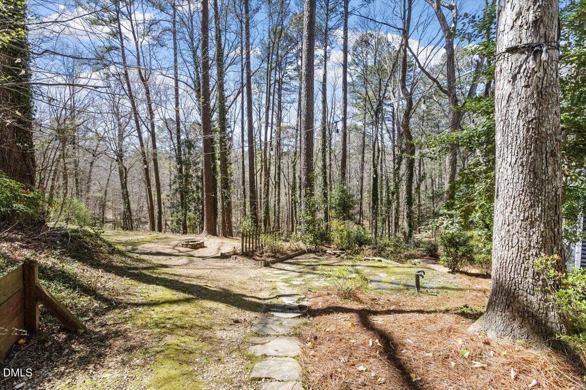 4805 Rembert Drive Raleigh, NC 27612 - Photo 38 of 45 a view of outdoor space with trees