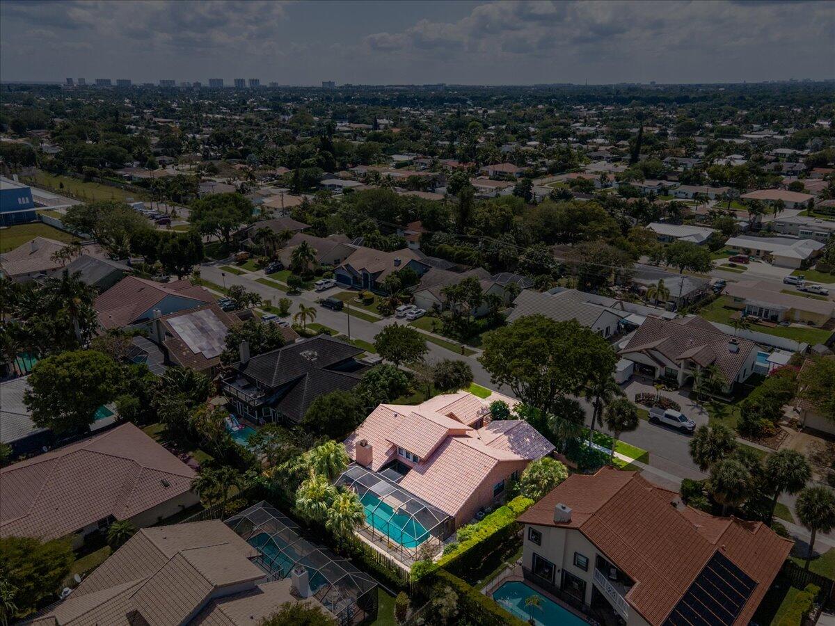 1371 Southwest 3rd Street Boca Raton, FL 33486 - Photo 63 of 67 OVERHEAD VIEW