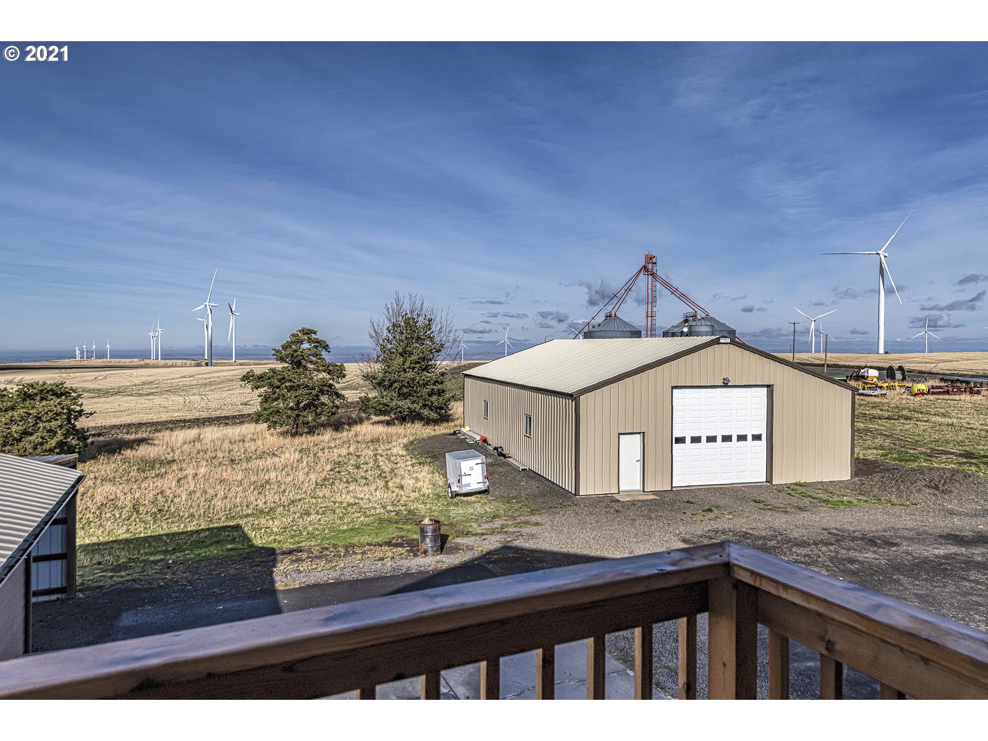81876 Gerking Flat Road Athena, OR 97813 - Photo 26 of 30 a view of a house with a wooden floor