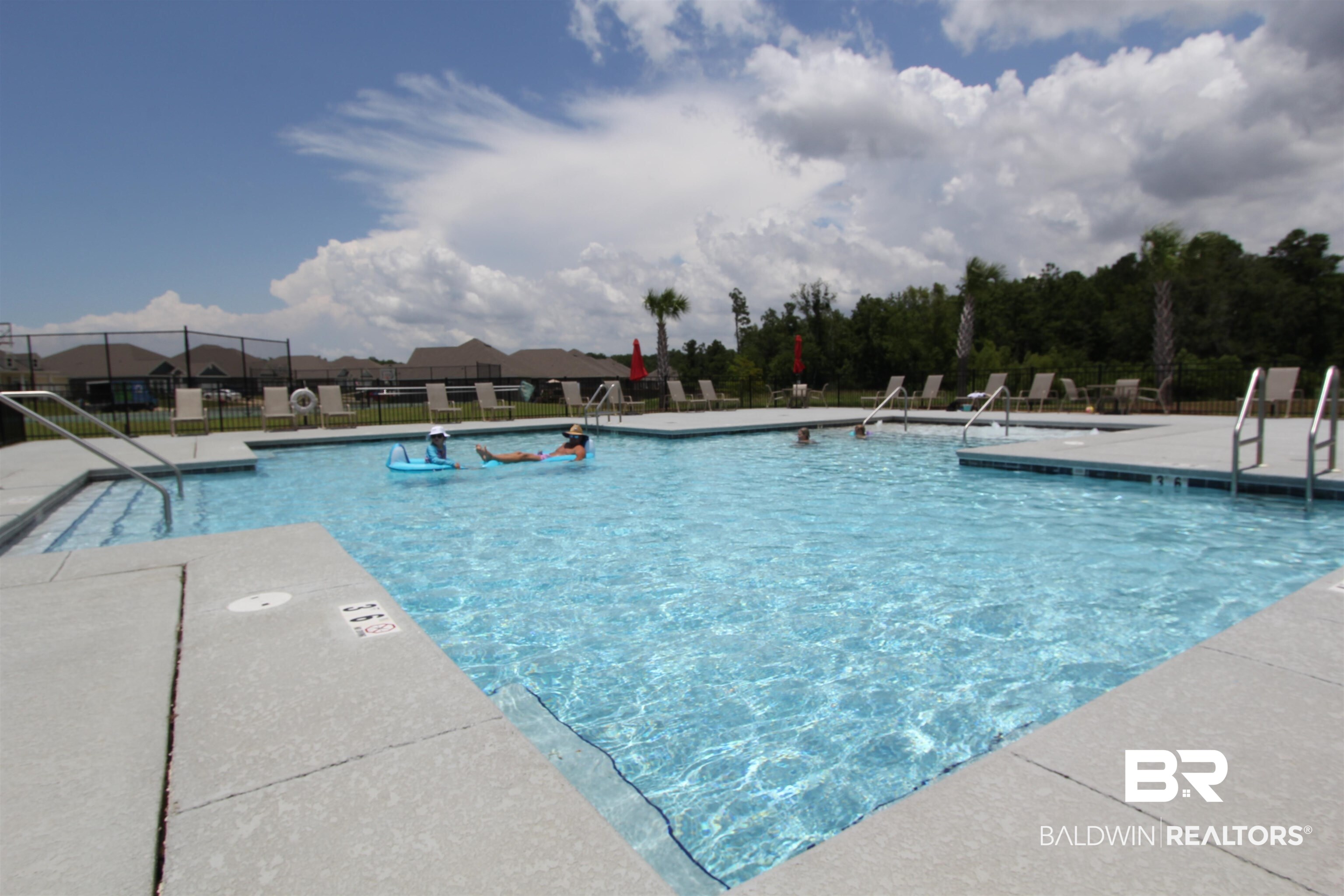 8722 Bronze Lane Foley, AL 36535 - Photo 4 of 38 Spacious Pool with baths and recreation area.