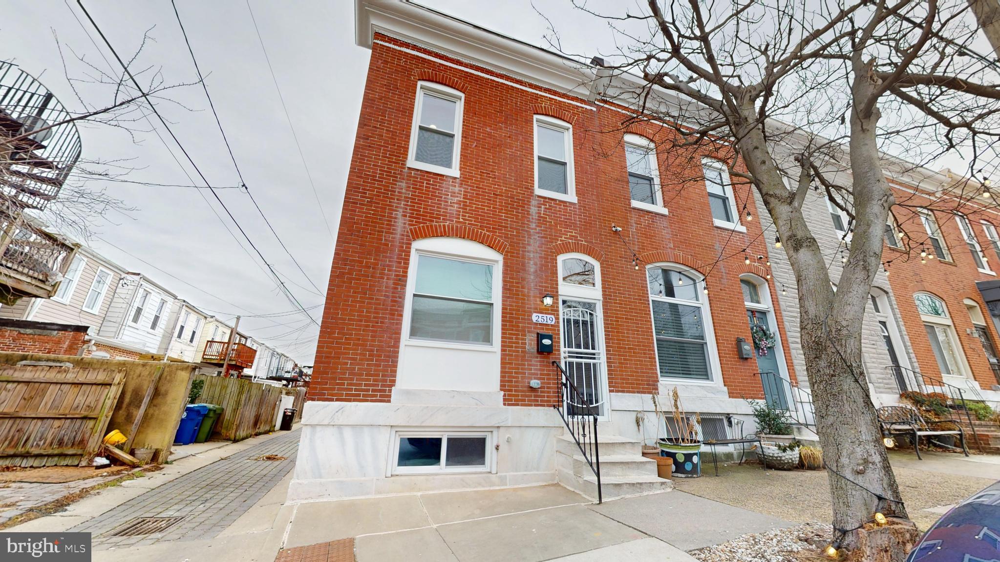 2519 East Fairmount Avenue Baltimore, MD 21224 - Photo 25 of 25 a front view of a building