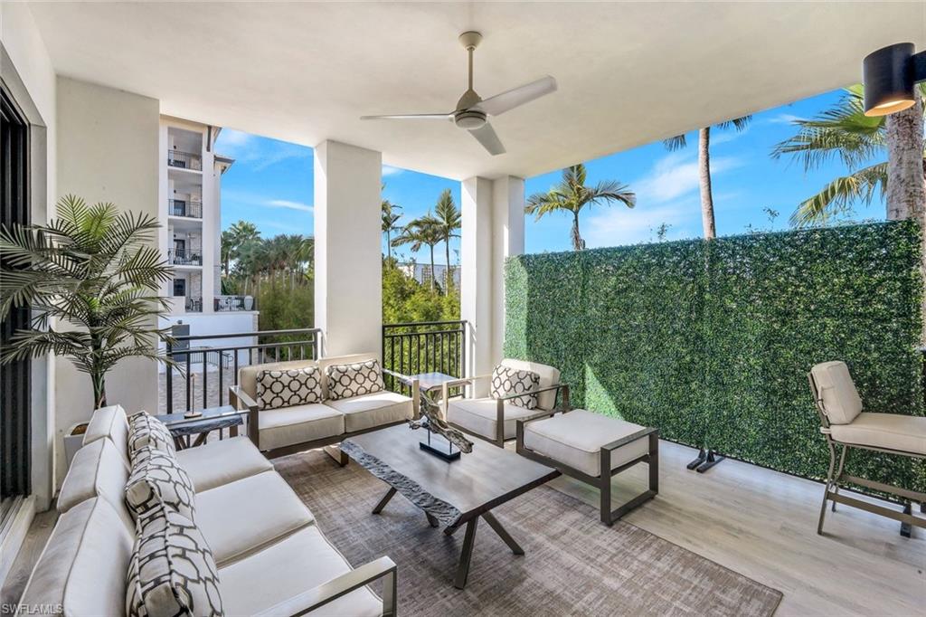 1135 3rd Avenue South, Unit 209 Naples, FL 34102 - Photo 21 of 31 Oversized Covered Lanai- West Facing for Sunset skies