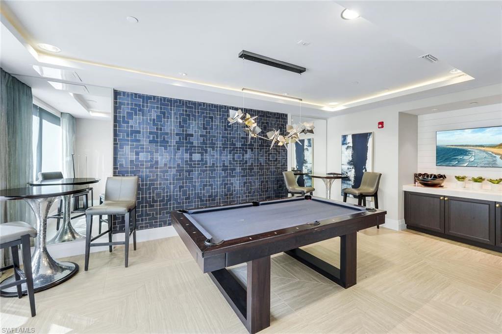 1135 3rd Avenue South, Unit 209 Naples, FL 34102 - Photo 26 of 31 Resident Club Room with Billiards