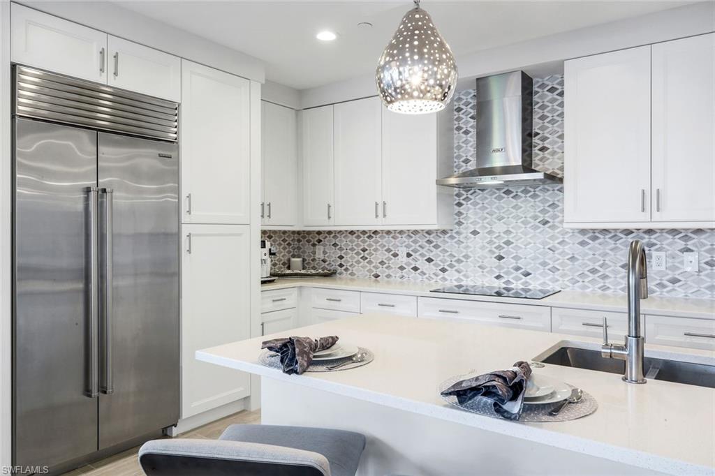 1135 3rd Avenue South, Unit 209 Naples, FL 34102 - Photo 8 of 31 Subzero and Wolf Appliances - GAS COOKTOP option in kitchen