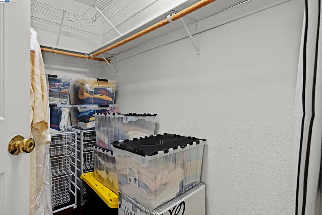 a view of storage and utility room