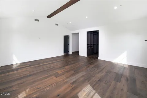 wooden floor in an empty room