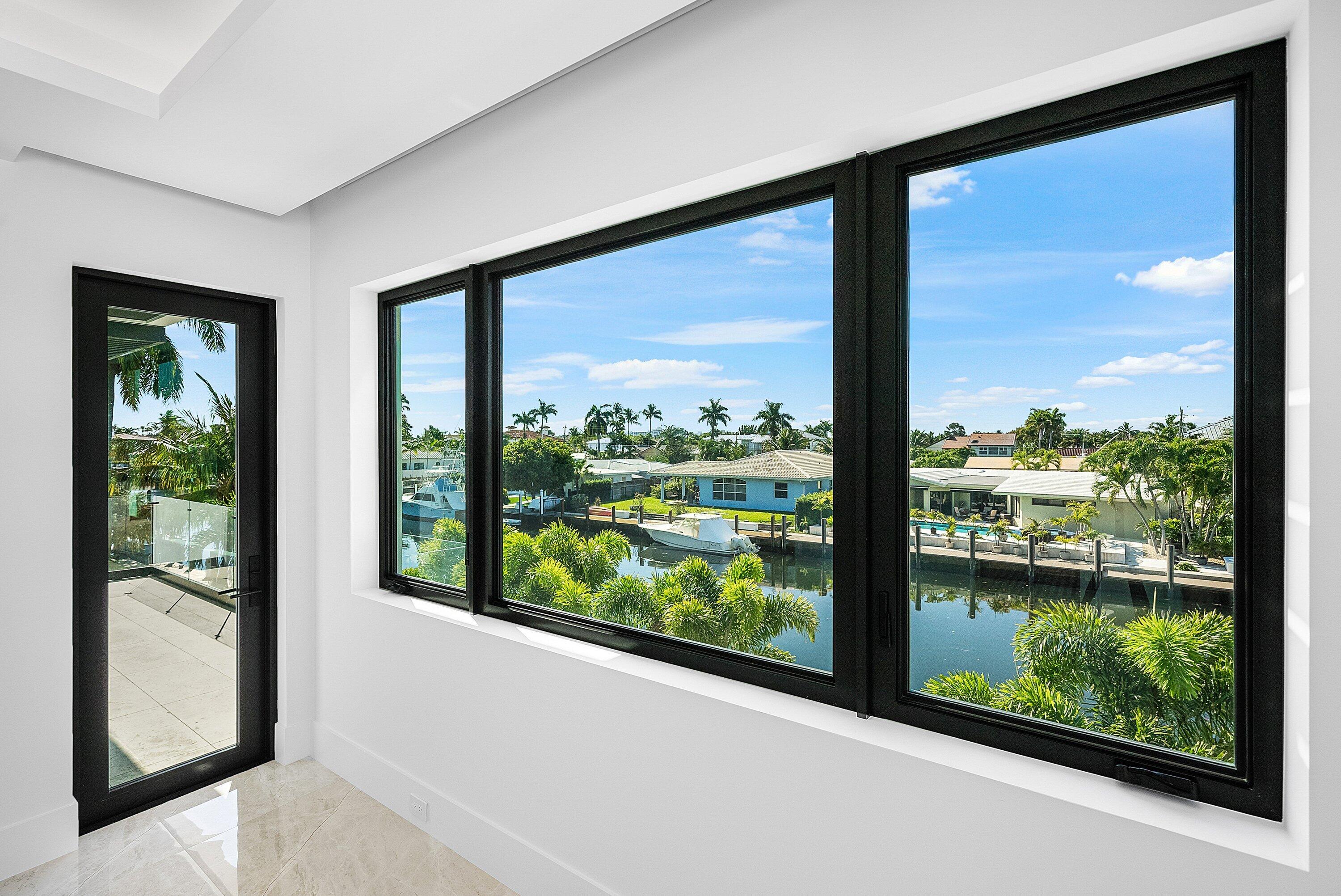 2650 Northeast 48th Court Lighthouse Point, FL 33064 - Photo 49 of 86 a window with lake view