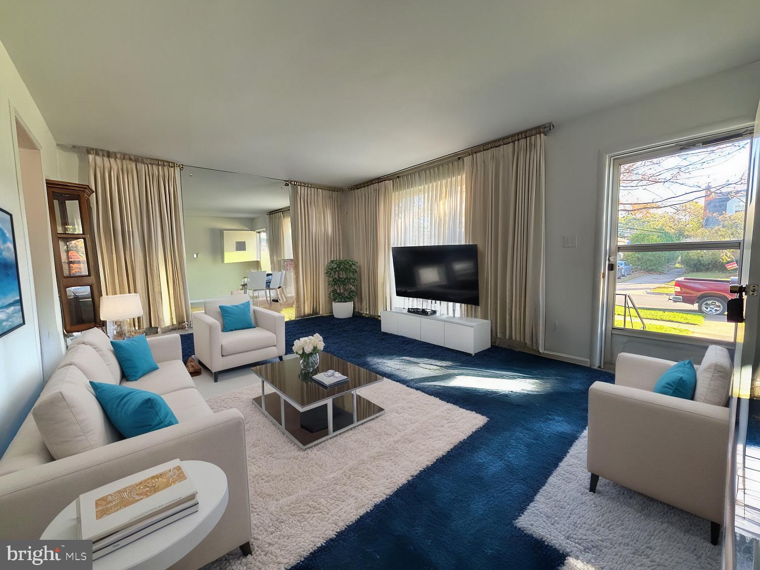 12706 Feldon Street Silver Spring, MD 20906 - Photo 2 of 15 Virtually Staged Living Room